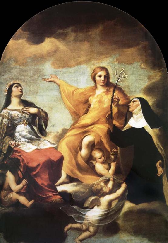 Andrea Sacchi The three Mary magdalene France oil painting art